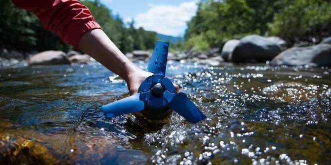 A portable water power generator