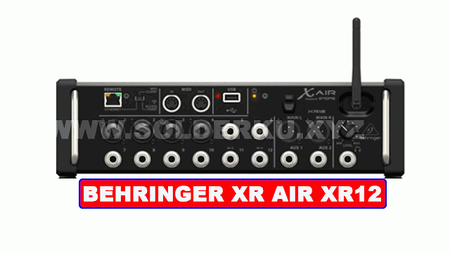 SPESIFIKASI BEHRINGER X AIR XR12 TERBARU