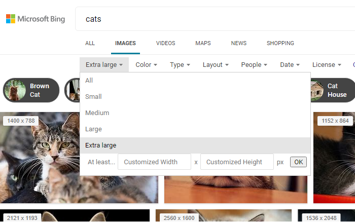 画像検索Bing