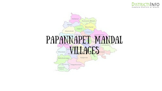 Papannapet Mandal with villages