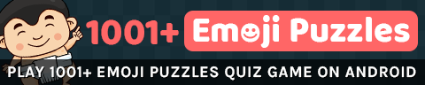 1001+ Emoji Puzzles