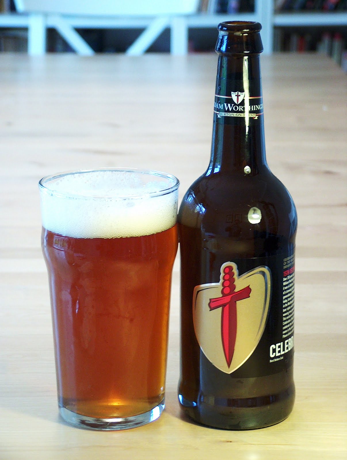 The Bottled Beer Year Day 105, Beer 105 Worthington's "Celebration