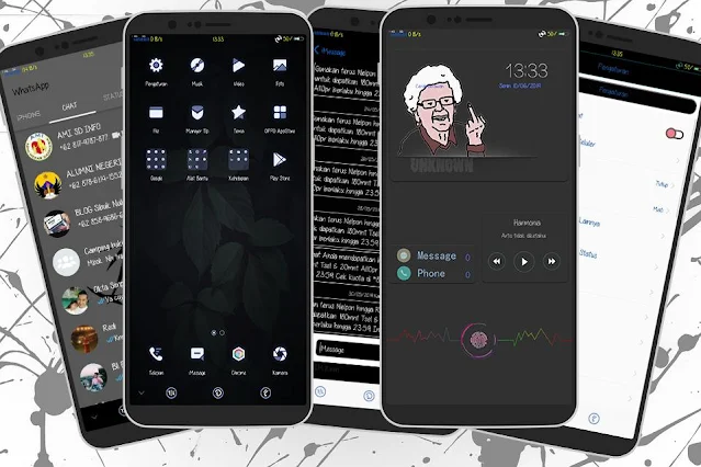 100 Tema HP Oppo Yang Bagus, Tembus Aplikasi, Aesthetic dan Gratis