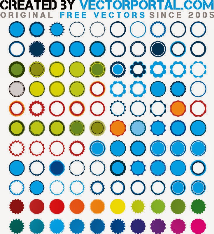 100+ free blank vector stickers Free vector blog