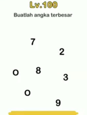 Kunci Jawaban Brain Out Level 107 Buatlah Angka Terbesar Id Revisi