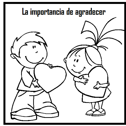Civica y Urbanidad: La importancia de agradecer