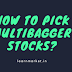 How to pick Multibagger Stocks