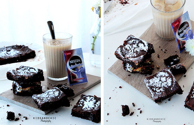 brownie de café y mascarpone kidsandchic 