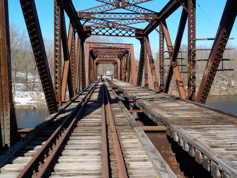 Industrial History Aban/DL&W Bridge over Delaware River