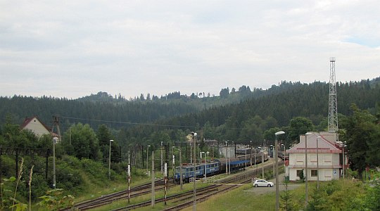 Zwardoń - dworzec PKP.