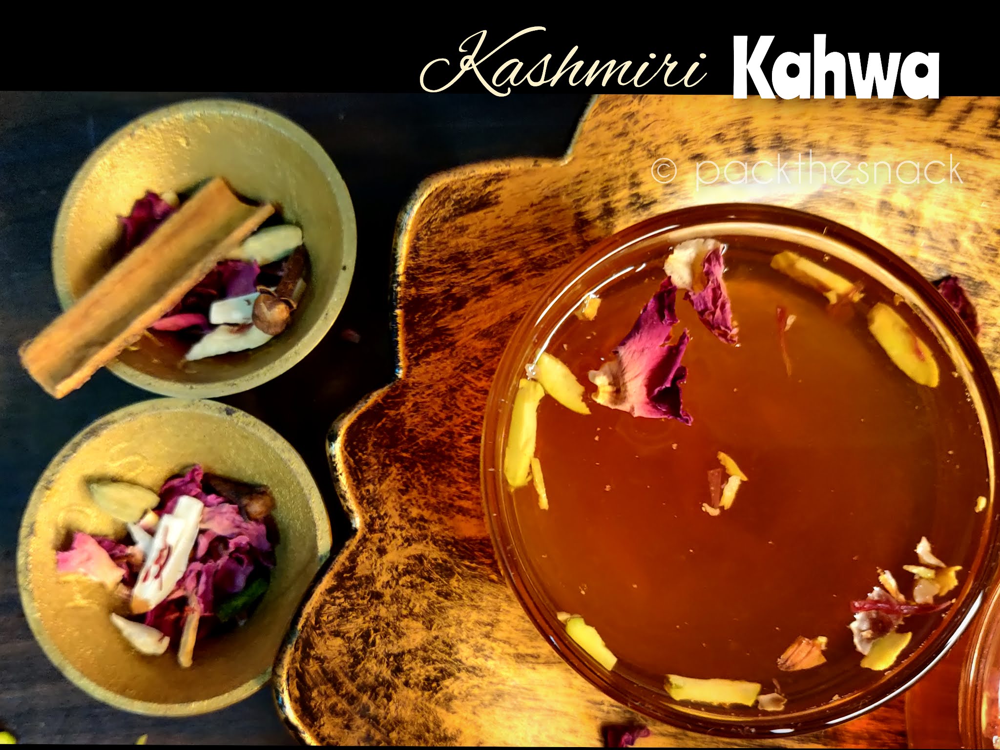 Traditional Kashmiri Kahwa recipe How to make perfect Kahwa Tea
