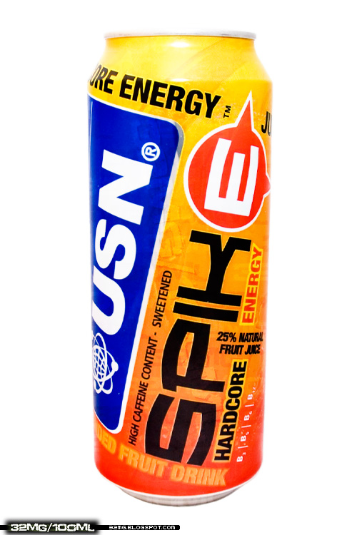 32MG/100ML Energy Drinks collection USN Spike Hardcore Energy