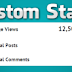 Install Custom Stats Widget for Blogger