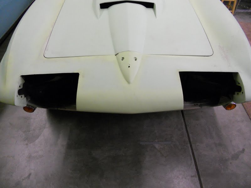 1963 Corvette Sting Ray Split Window Coupe Restoration Fitting And