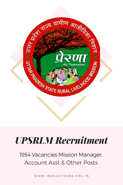 UPSRLM Recruitment