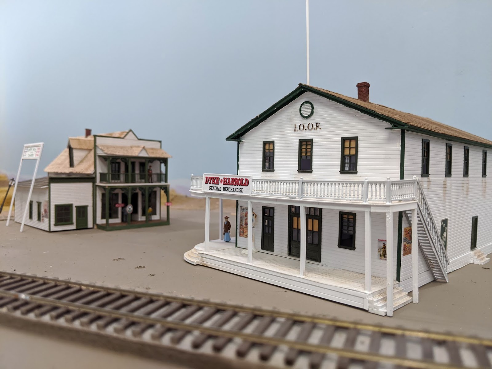 Stockton and Copperopolis Railroad General Store and Lodge Hotel
