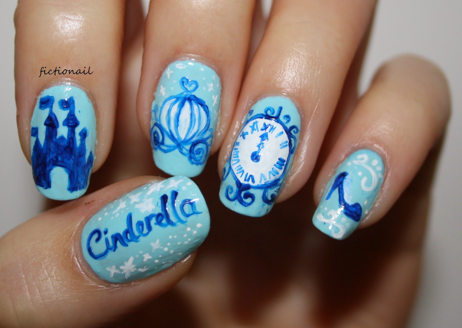 4. Amplaz Mall's top nail art designs inspired by Cinderella - wide 5