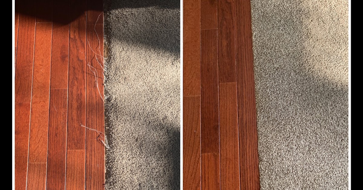 Premium Carpet Repair and Cleaning Carpet to Wood Transition Repair in