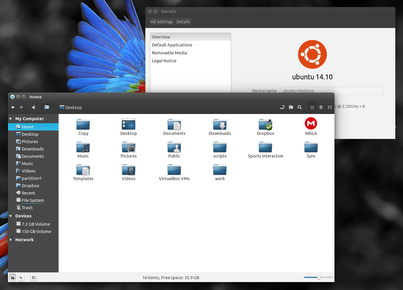 Nemo With Unity Patches Available For Ubuntu 14.10 Utopic Unicorn [PPA ...