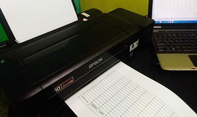 Cara Mencetak Data Excel Tanpa Terpotong Di Printer Epson