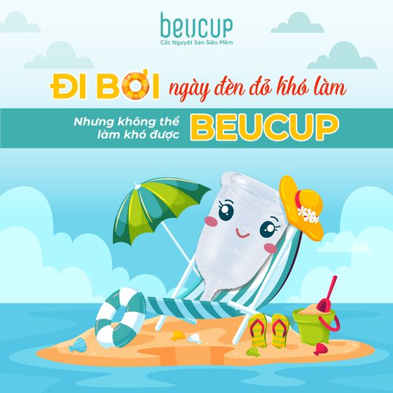 Cốc nguyệt san siêu mềm BeU Cup