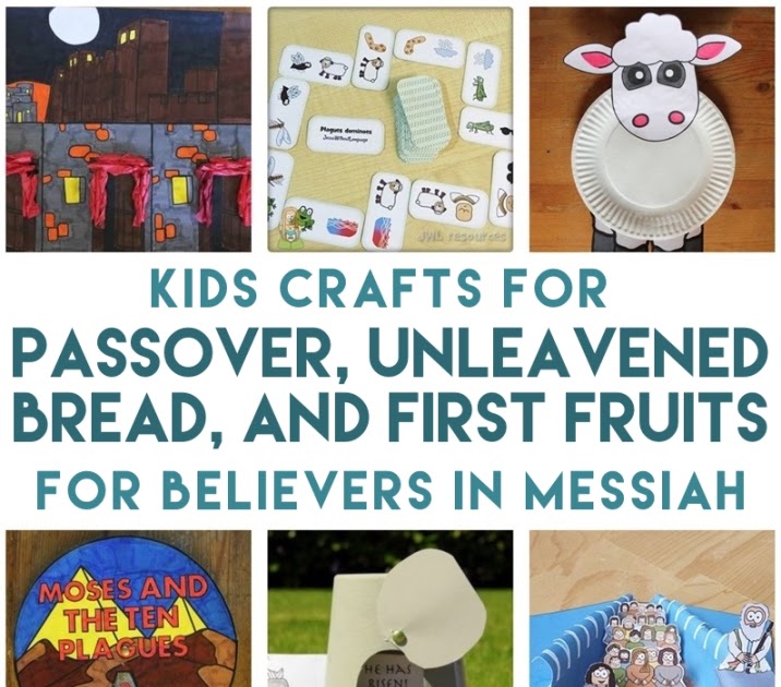 land of honey Kids Crafts for Passover, Unleavened Bread, and First Fruits