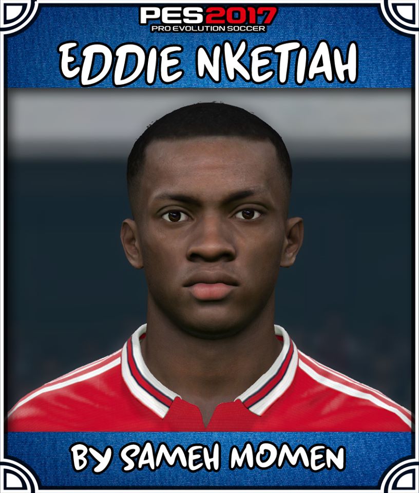 Pes 2017 Faces Eddie Nketiah By Sameh Momen Soccerfandom Com Free Pes Patch And Fifa Updates