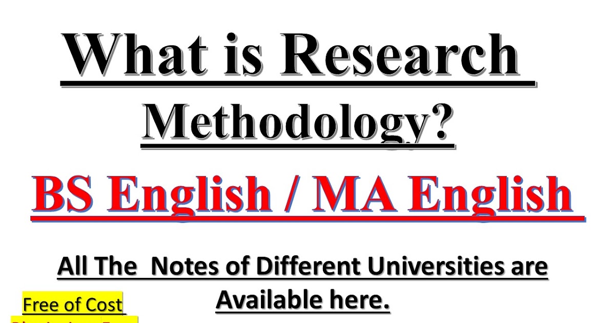 what is english literature methodology