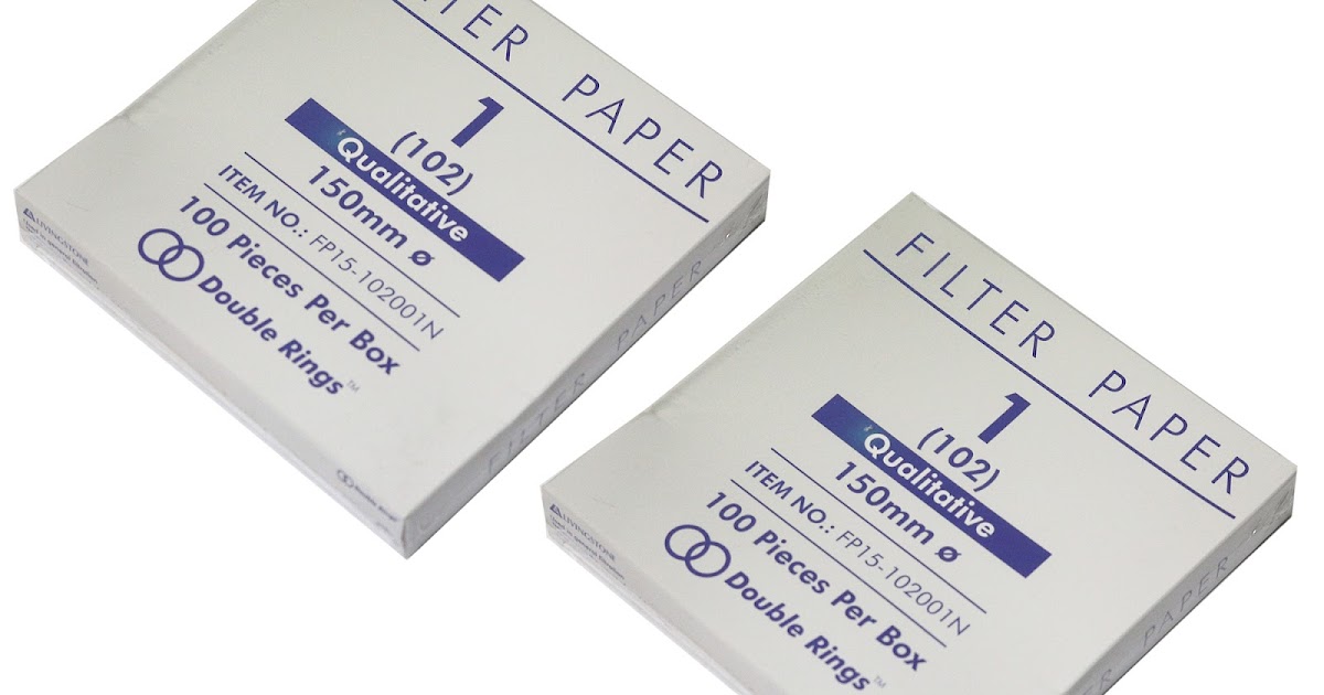 Survive the Elements Livingston's Filter Paper Double Ring No.102 (No.1)