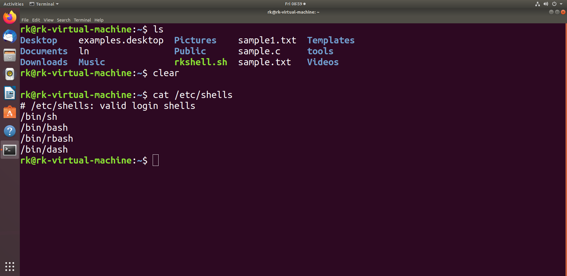 Operating System: Intoduction to shell programs - Arithmetic and ...