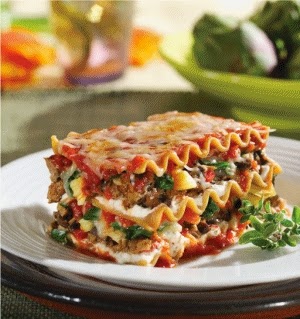 Artichoke Spinach Lasagna