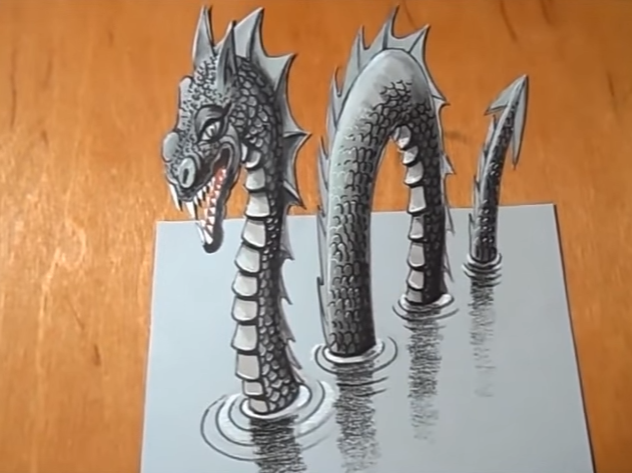 Berita Unik Pembuatan Monster Naga Tiga Dimensi Beragam Gambar Dua