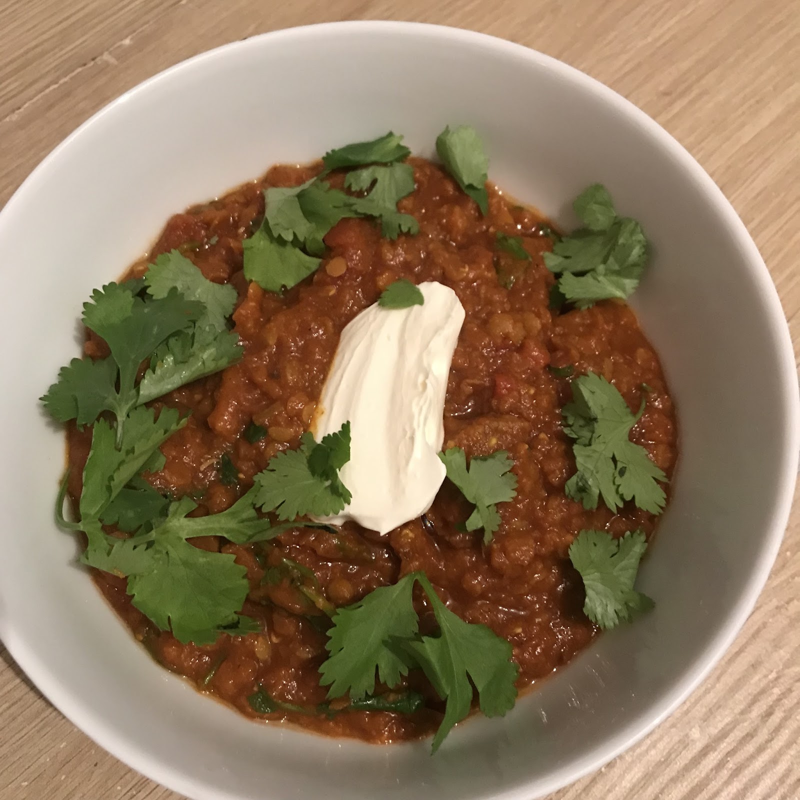 Bistro Becs and Family Slow Cooked Beef and Lentil Curry