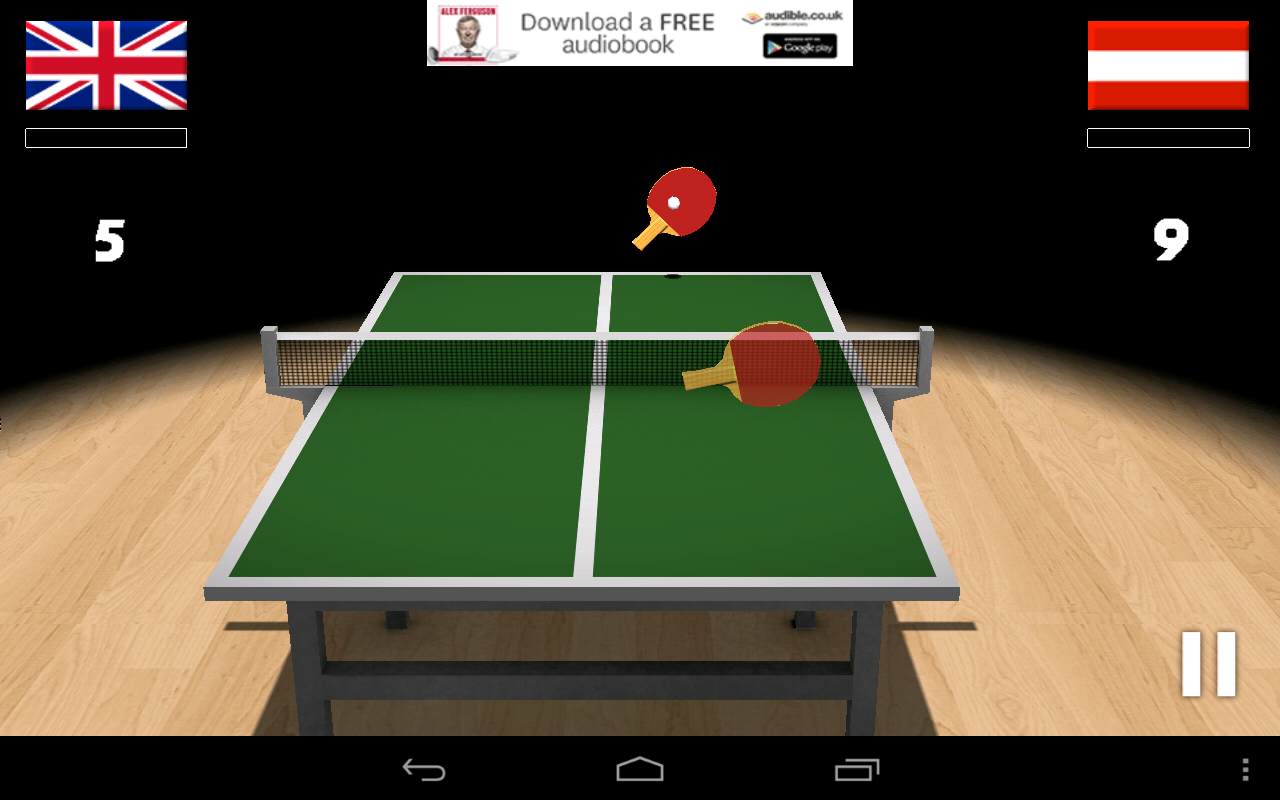 Pureapp App of the Day 63 Virtual Table Tennis 3D
