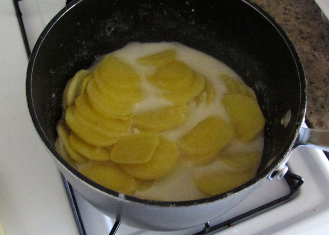 Smells Like Food in Here Buttermilk Potato Gratin