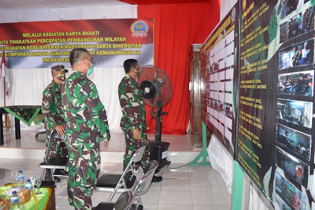 Foto Poskotis Serbuan Teritorial Korem 073/Makutarama di Desa Bedono, Sayung, Demak