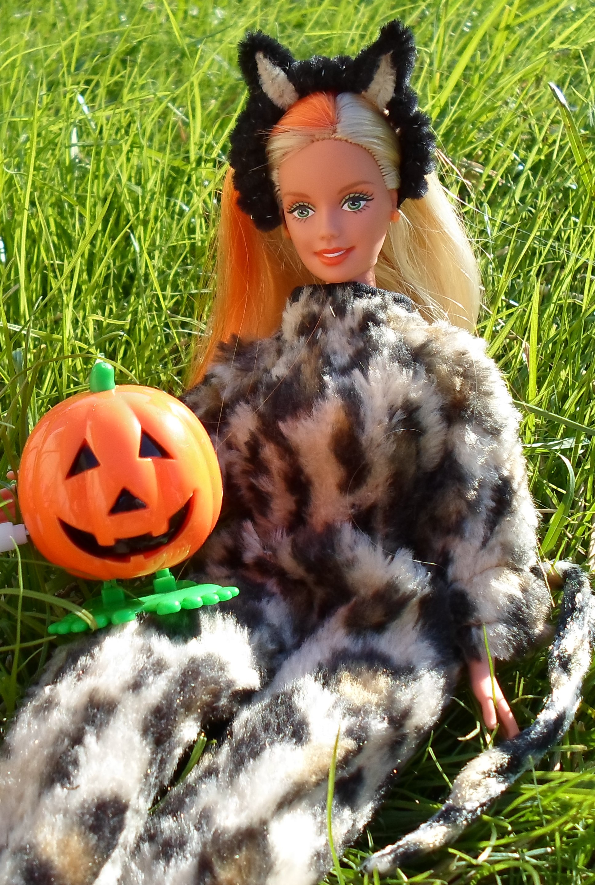 DIY Barbie Blog : Barbie's Halloween Costume 2020- Leopard Plush Fur