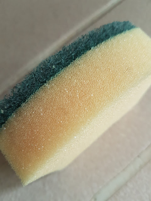 clean kitchen sponge