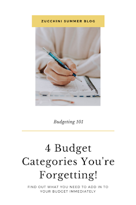 4 budget categories you're forgetting