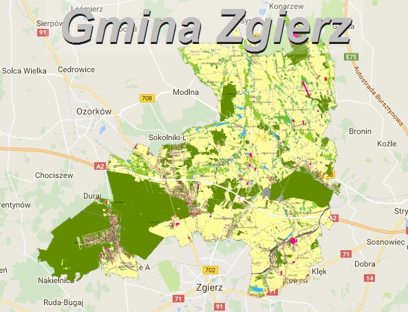 ZAGOSPODAROWANIE PRZESTRZENNE GMINY ZGIERZ