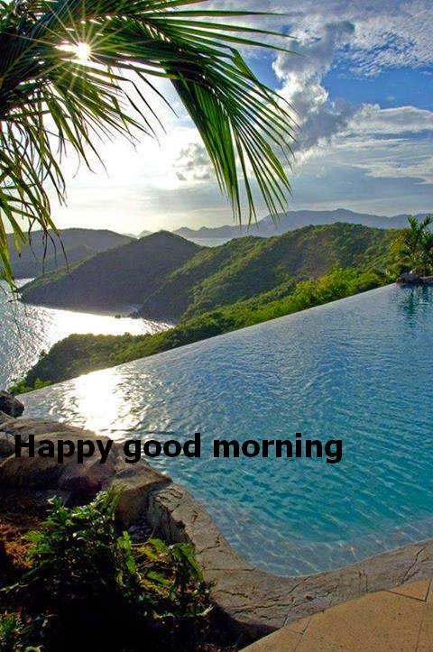 mornings by the coconut tree and river ~ Latest Good Morning images For ...