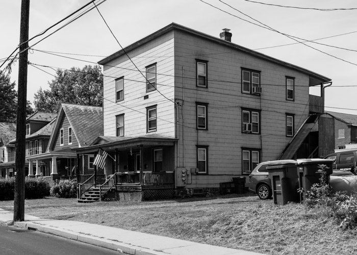 Street Level Norman Avenue, Greenpoint Brooklyn