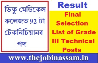 Diphu Medical College Recruitment 2019