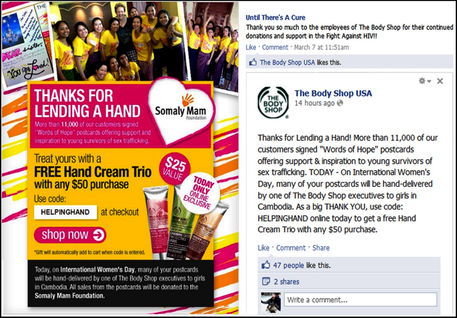 E=MC² of Social Media Monitoring "The Body Shop USA" Conversations