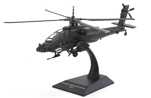 MCDONNELL DOUGLAS AH-64A APACHE USA 1/72, colección helicópteros de combate