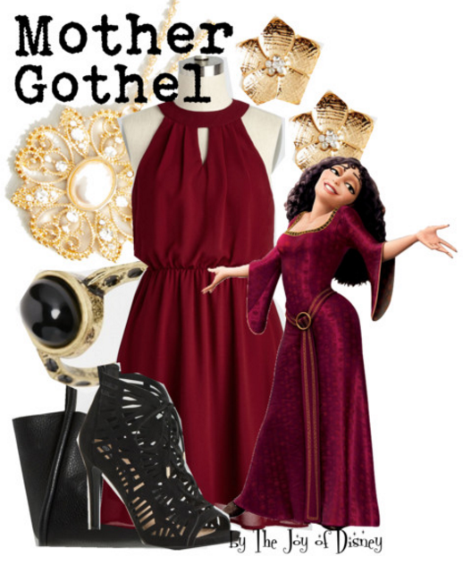 The Joy of Disney: {Tangled}: Mother Gothel Outfit