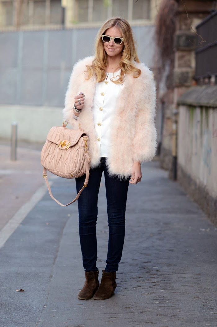 Just Smile With Style What To Wear With A Fur Coat