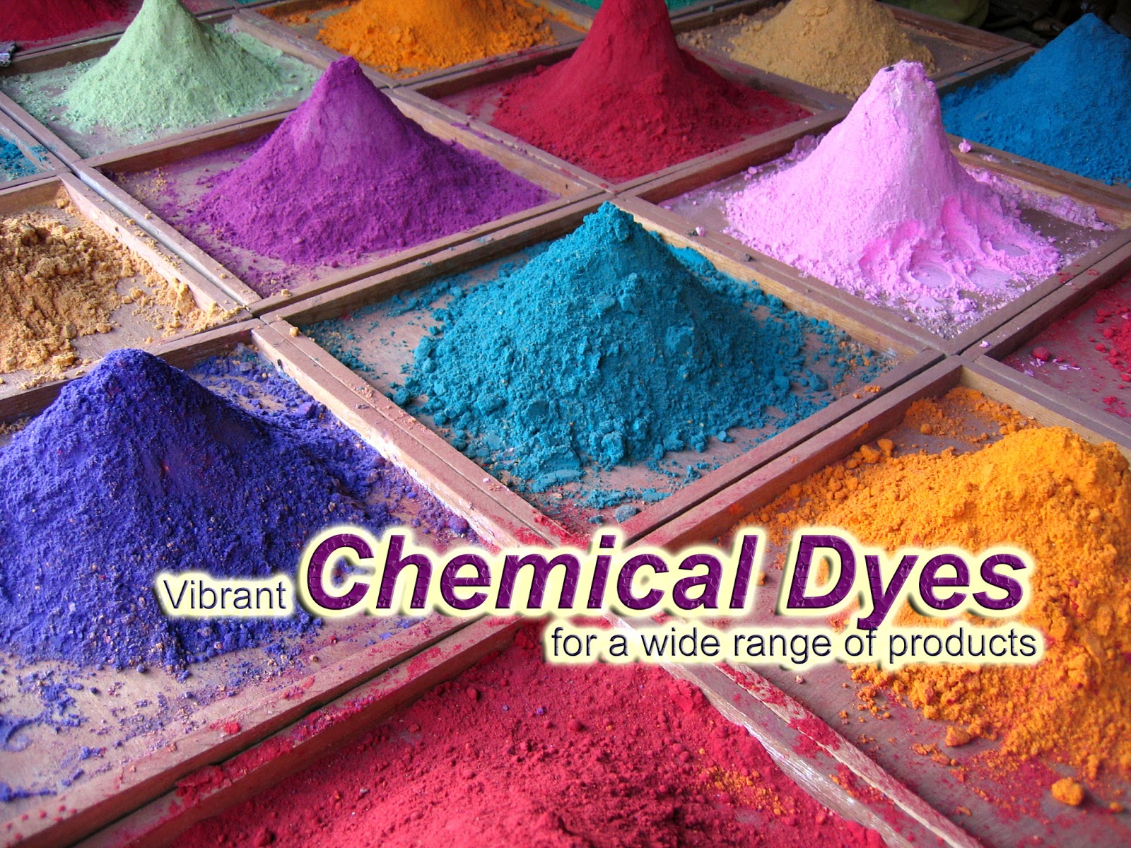 Vibrant chemical dyes for a wide range of products Kompass India