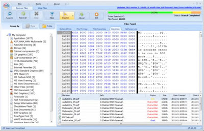 Solusi data komputer terhapus