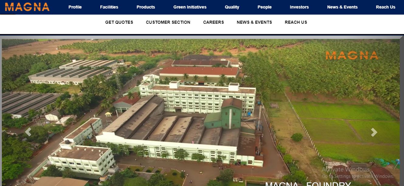 Apply Magna electro castings ltd HMC / VTL AND Turning Machine